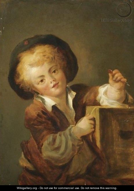 A Little Boy With A Curiosity, Said To Be A Portrait Of The Artist
