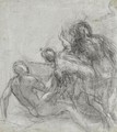 Figure Studies, Possibly For An Adoration Of The Shepherds - (after) Jacopo Bassano (Jacopo Da Ponte