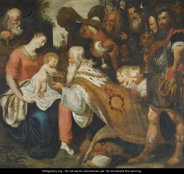 The Adoration Of The Magi 2 - Peter Paul Rubens