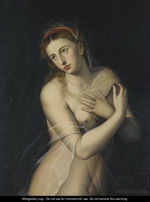 A Female Nude, Possibly Bethsheba - Vincent Sellaer