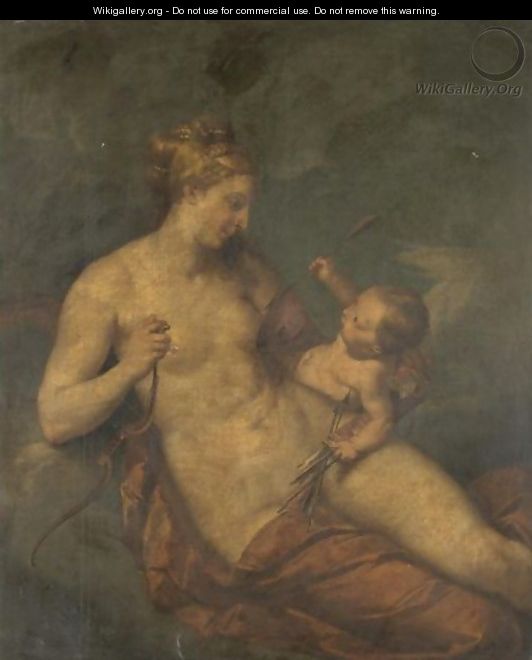 Venus And Cupid - (after) Mengs, Anton Raphael