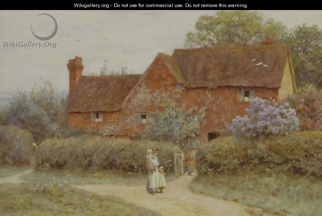 The Dairy Farm, Edenbridge - Helen Mary Elizabeth Allingham, R.W.S.