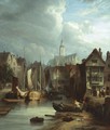 View In Rotterdam - (after) William Clarkson Stanfield