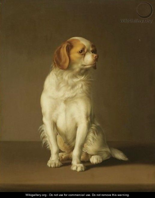 Portrait Of A King Charles Spaniel 3 - Louis Léopold Boilly