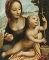 The Virgin And Child In A Landscape - Fernando Yanez De la Almedina
