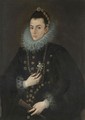 Portrait Of A Lady Of The Court Of Philip III - Juan Pantoja de la Cruz
