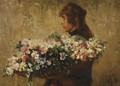 The Flower Seller - Charles Hermans