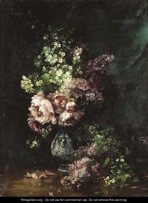 Flowers - Albert-Tibulle Furcy De Lavault