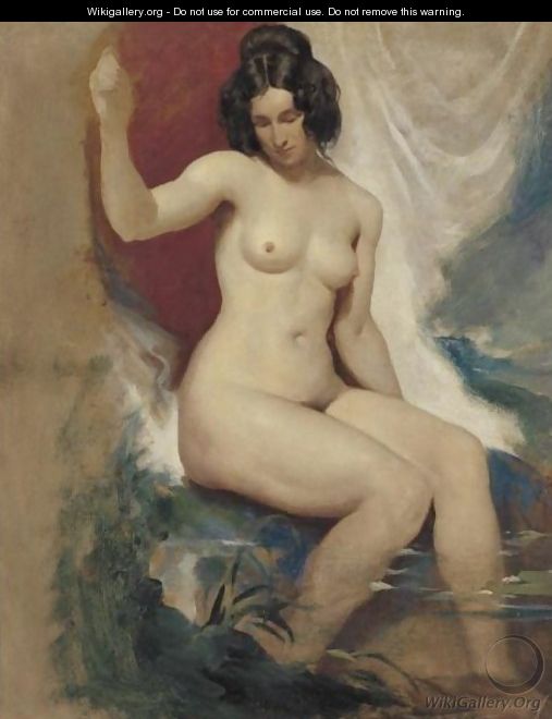 Seated Female Nude 2 - William Etty