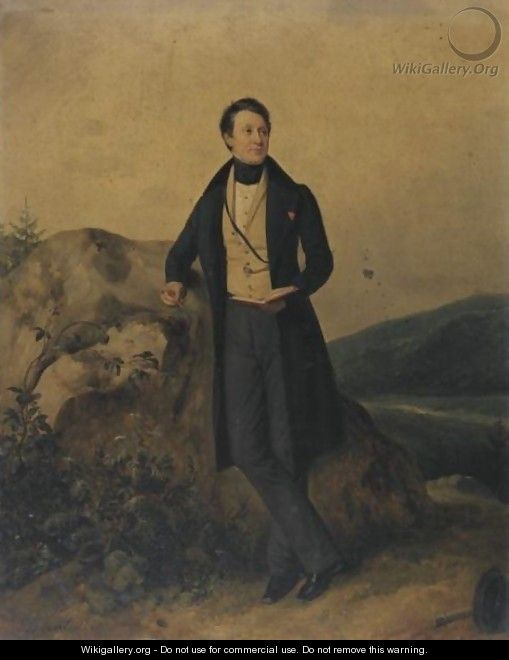 Portrait Of A Man - Pierre Duval-Lecamus