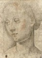 Study Of The Head Of A Woman - Florentine School