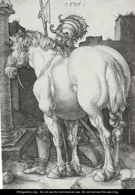 The Large Horse 3 - Albrecht Durer