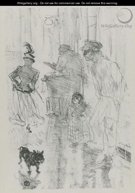 Le Marchand De Marrons - Henri De Toulouse-Lautrec