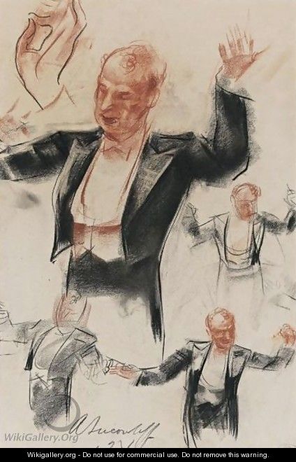 Impressions Of Sergei Koussevitsky, Conducting The Boston Symphony Orchestra - Alexander Evgenievich Yakovlev