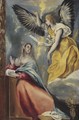 The Annunciation 2 - El Greco (Domenikos Theotokopoulos)