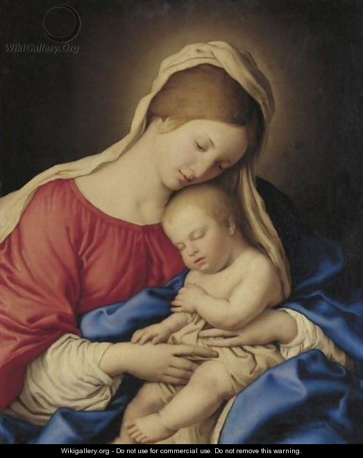 Madonna And Child 2 - Giovanni Battista Salvi, Il Sassoferrato