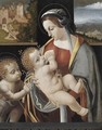 Madonna And Child With The Infant St. John - Bernardino de' Conti
