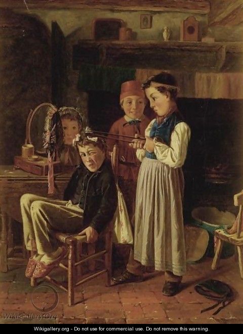 The Young Hairdresser - Charles Hunt