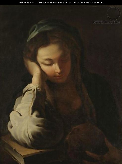 The Penitent Magdalen - (after) Domenico Fetti
