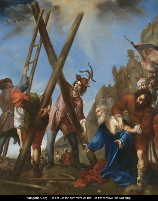 The Martyrdom Of Saint Andrew 2 - (after) Carlo Dolci