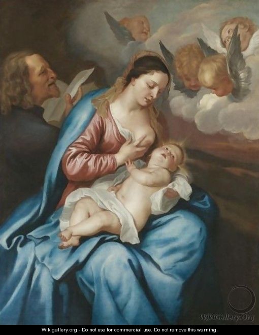 The Virgin And Child 3 - (after) Dyck, Sir Anthony van