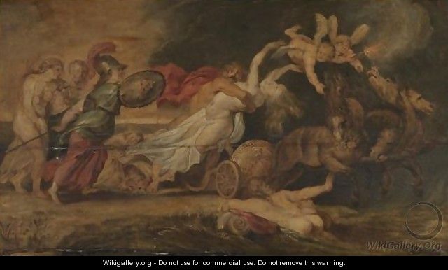 The Rape Of Proserpine - (after) Sir Peter Paul Rubens