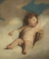 Cupid Asleep - (after) Sir Joshua Reynolds