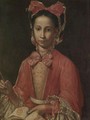 Portrait Of A Lady, Said To Be Francesca Gornia, Wife Of Francesco Del Veglia - Neapolitan School