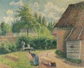 Maison De Paysans - Camille Pissarro