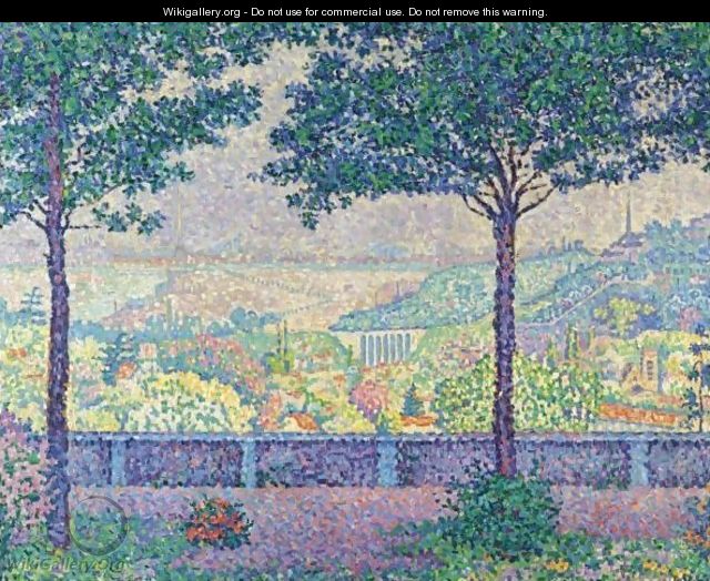 Terrasse De Meudon - Paul Signac