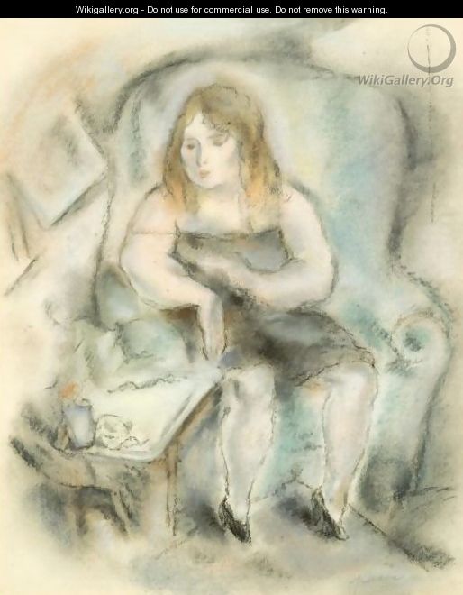 Fille Assise - Jules Pascin