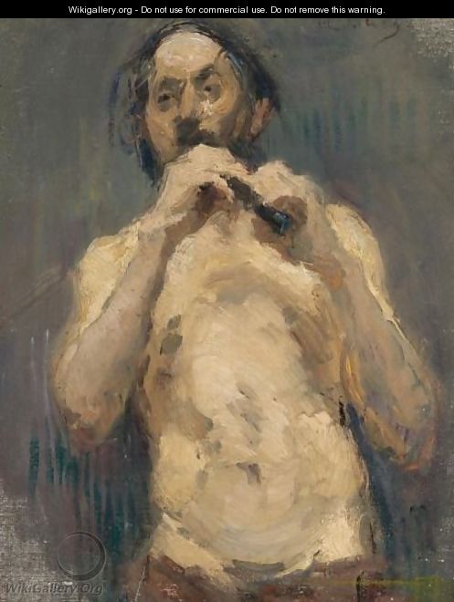 Le Jouer De Flute - Henri De Toulouse-Lautrec