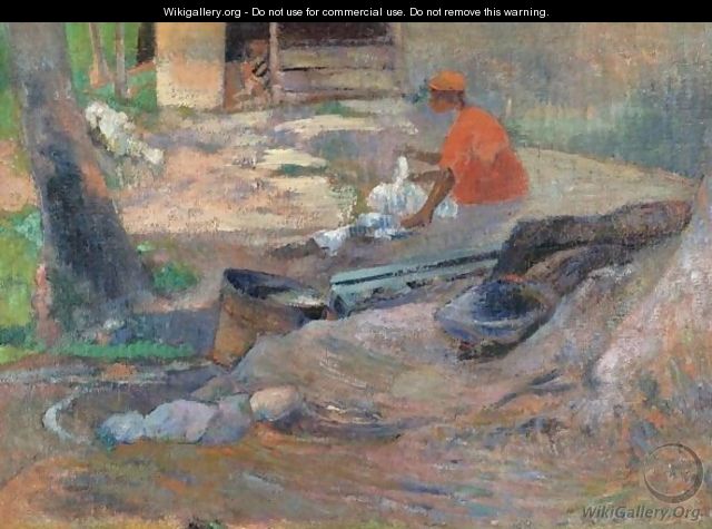La Petite Laveuse - Paul Gauguin