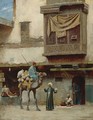 The Pottery Seller In Old City Cairo - Charles Sprague Pearce