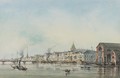 View Of St. Petersburg From The Neva, 1854 - Iosef Iosefovich Charlemagne