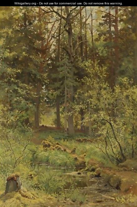 Forest Landscape, 1889 - Ivan Shishkin