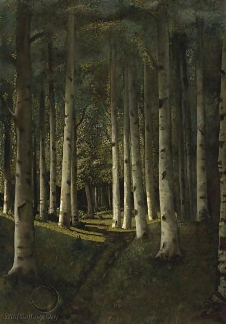 Birch Grove, 1881 - Arkhip Ivanovich Kuindzhi
