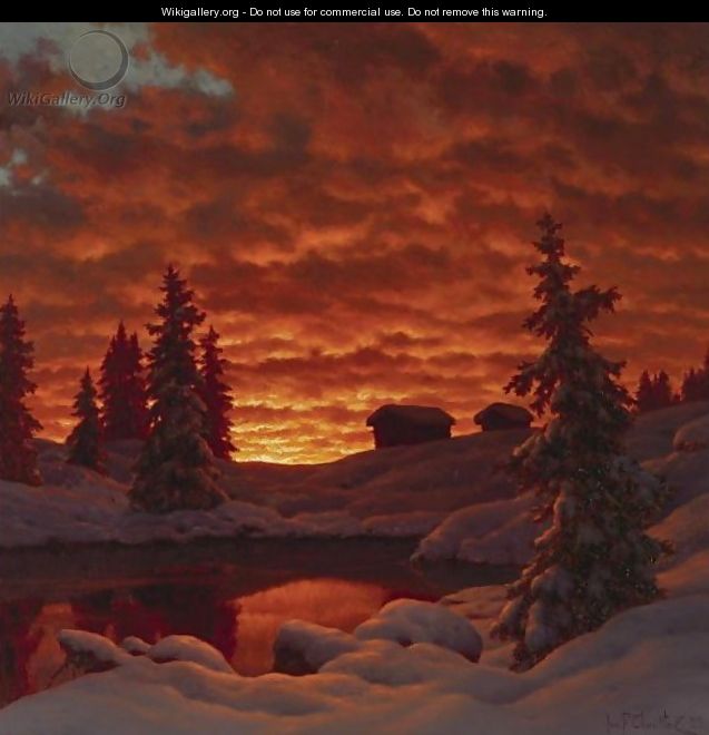 Sunset, 1923 - Ivan Fedorovich Choultse
