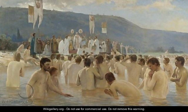 The Baptism Of Russia, 1887 - Vassily Ivanovich Navozov