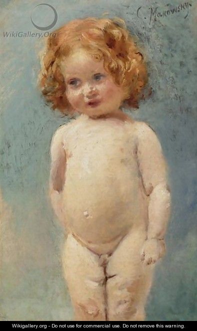 Nude Boy - Konstantin Egorovich Egorovich Makovsky