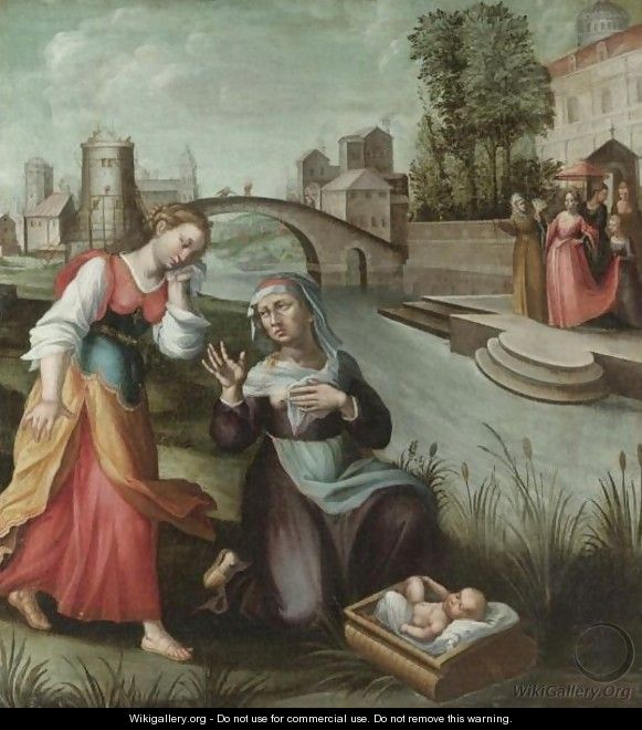 The Finding Of Moses - North-Italian School