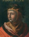 Portrait Of The Author And Poet Giovanni Boccaccio (Circa 1313-1375) - (after) Cristofano Dell