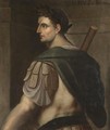 Portrait Of The Emperor Tiberius, Half-Length Standing In Profile, Wearing A Laurel Wreath - (after) Bernardino Campi