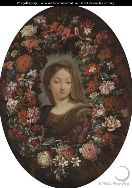 A Garland Of Flowers - (after) Dei Fiori (Nuzzi) Mari