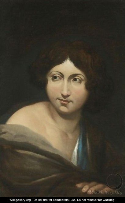 Portrait Of A Young Man, Half Length - (after) Michelangelo Merisi Da Caravaggio