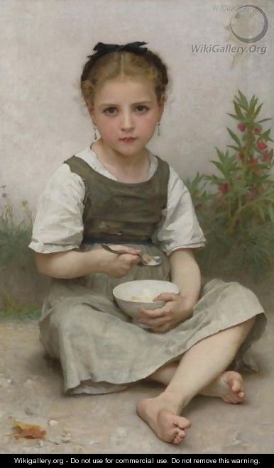 Le Dejeuner Du Matin - William-Adolphe Bouguereau