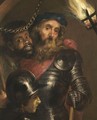 A Gentleman Wearing Armour And A Red Sash With A Moor And A Guard - (after) Johann Ulrich Mayr