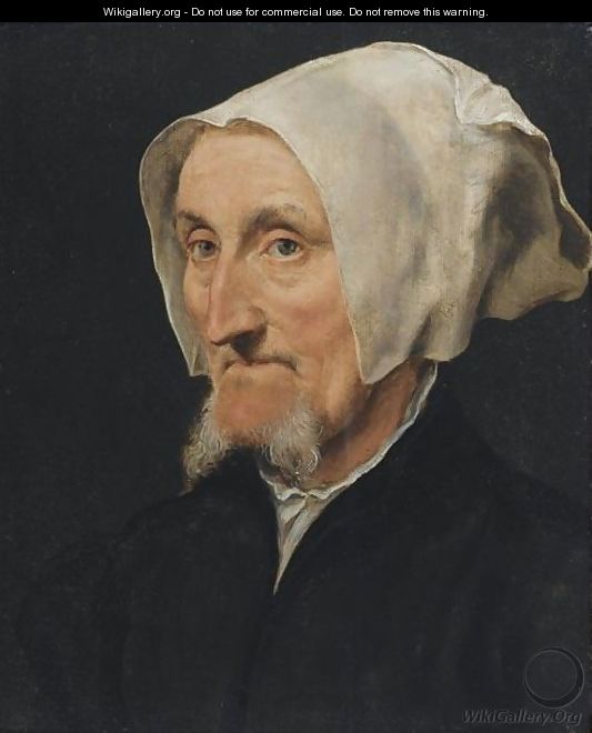 A Portrait Of Margret Halseber Of Basel, 