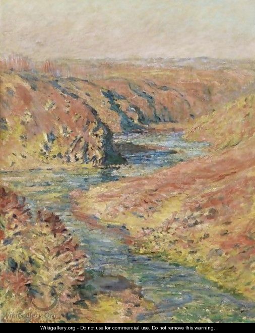 LA VALLEE DE LA CREUSE A FRESSELINES - Claude Oscar Monet