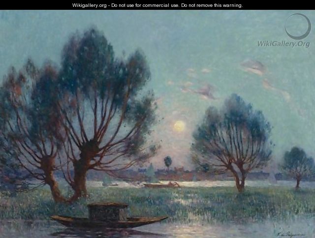 Clair De Lune Au Bord De La Loire - Ferdinand Loyen Du Puigaudeau